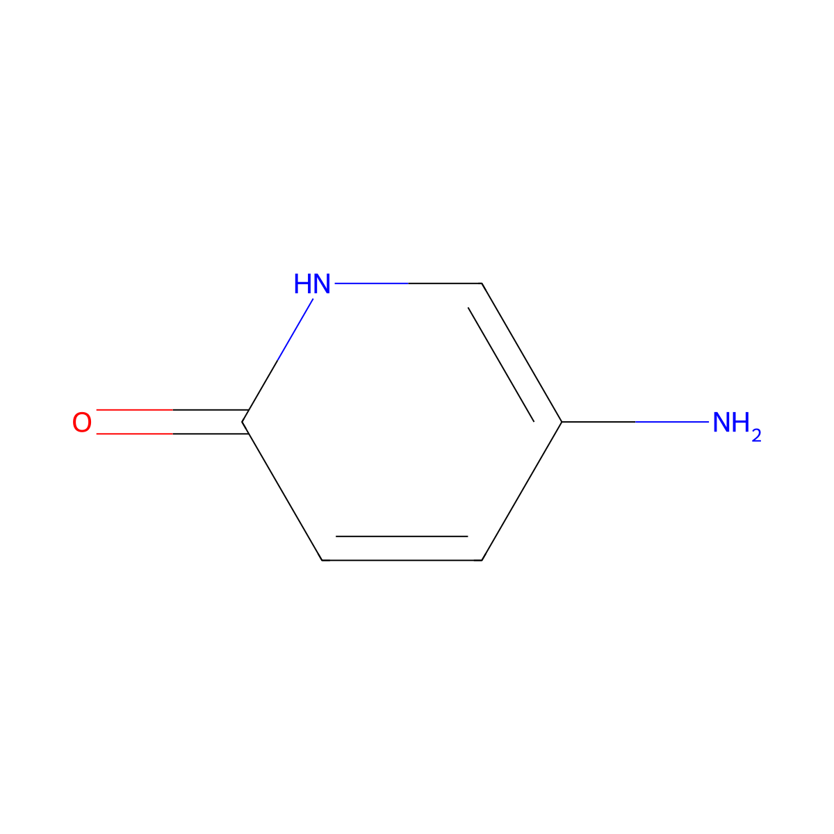 5-Amino-2-hydroxypyridine molecular structure, CAS 33630-94-3