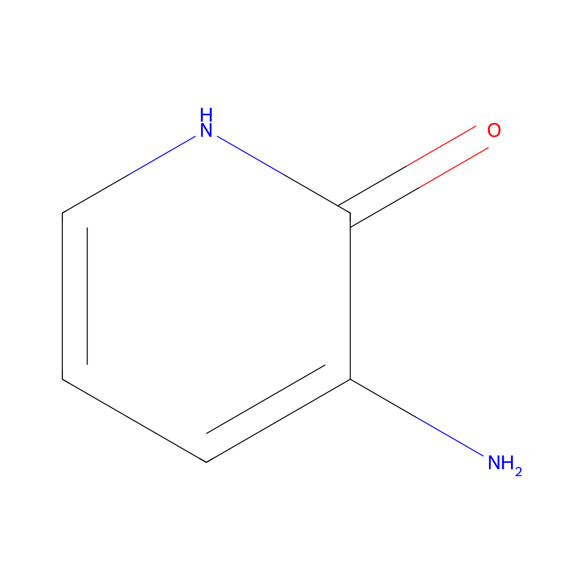 3-Amino-2-pyridinol molecular structure, CAS 33630-99-8