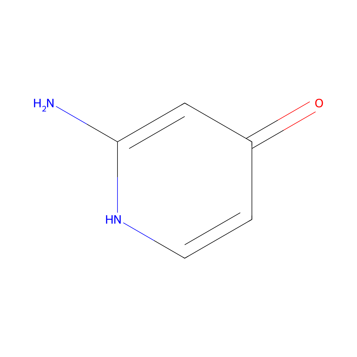 2-Aminopyridin-4-ol molecular structure, CAS 33631-05-9