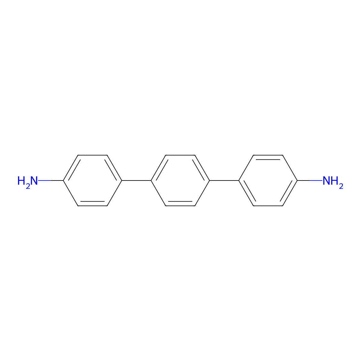 4,4''-Diaminoterphenyl molecular structure, CAS 3365-85-3