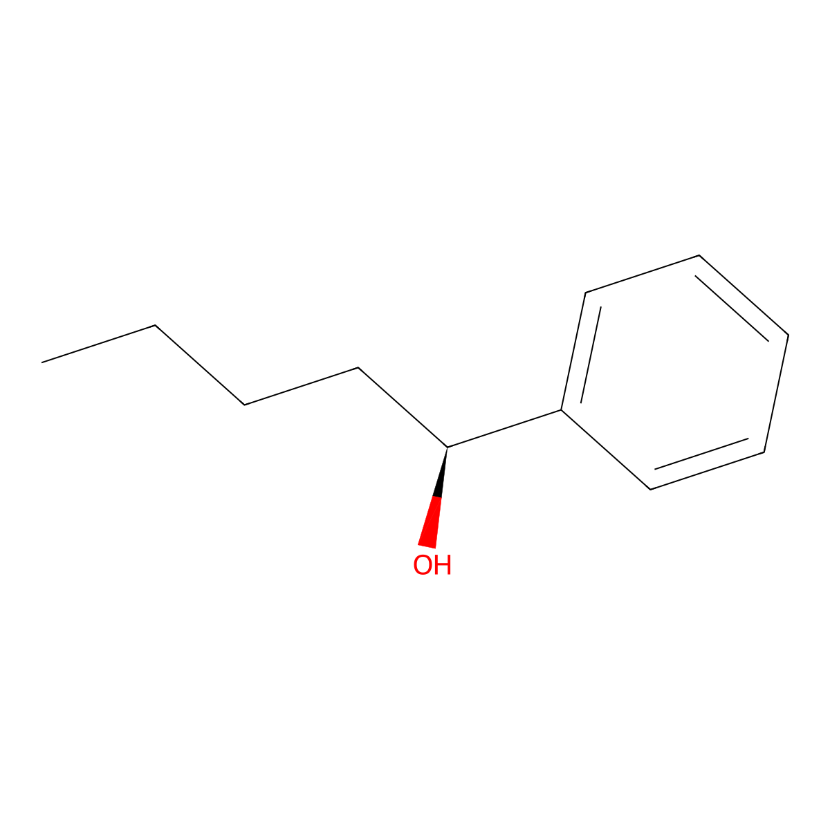 fenipentol, (S)- molecular structure, CAS 33652-83-4