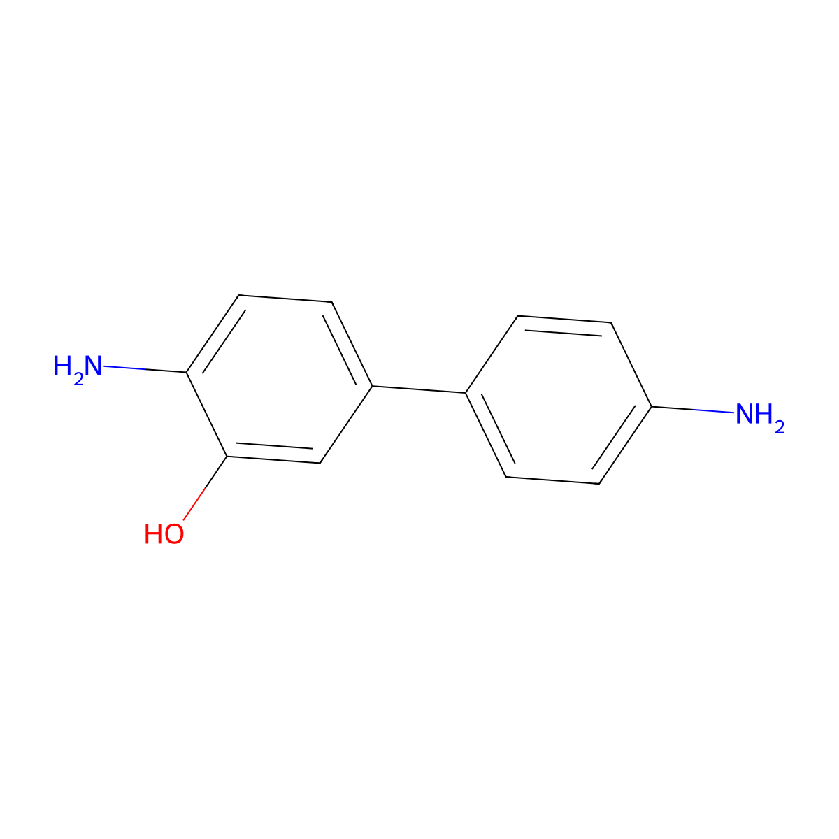 3-Hydroxybenzidine molecular structure, CAS 3366-54-9