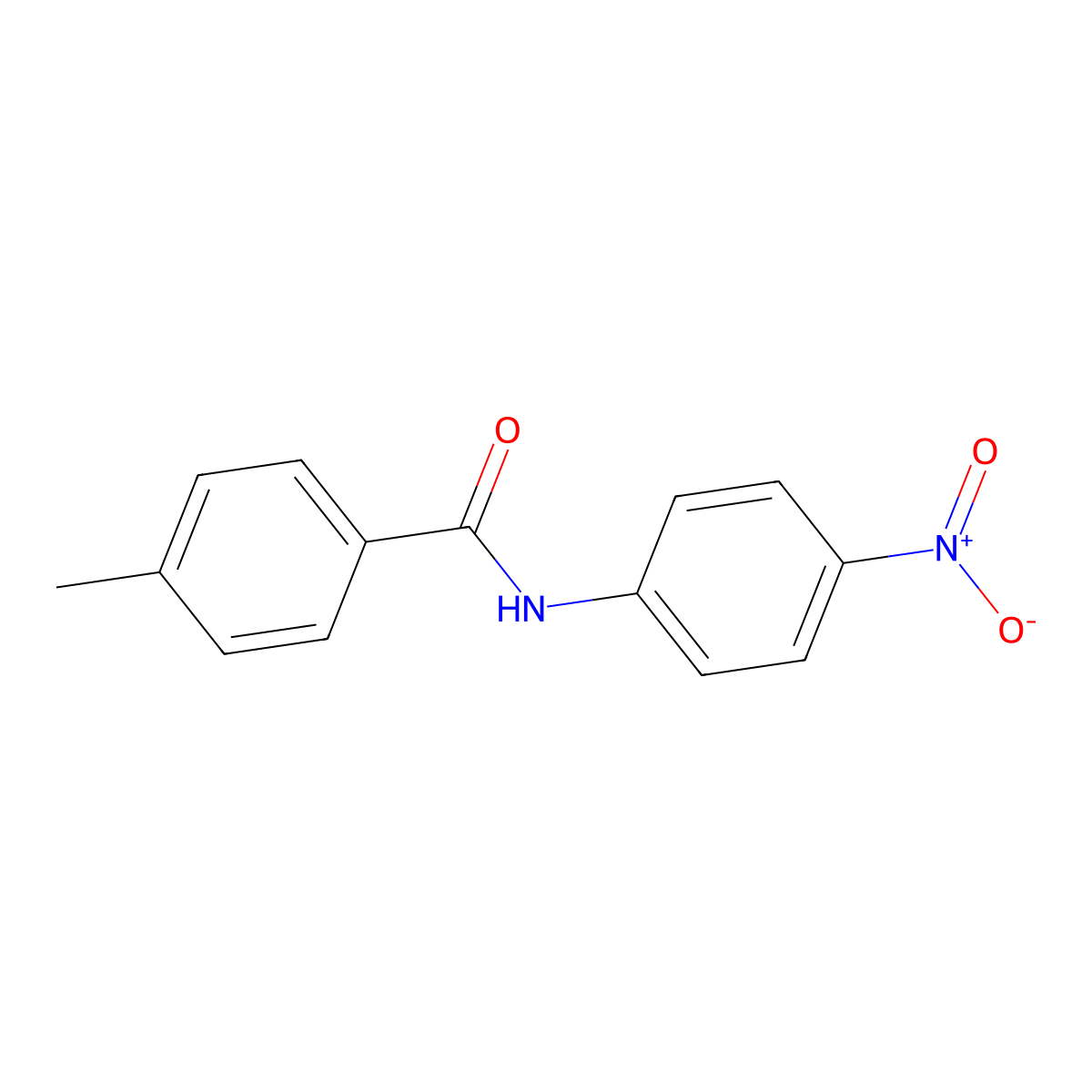 4'-Nitro-p-toluanilide molecular structure, CAS 33667-88-8