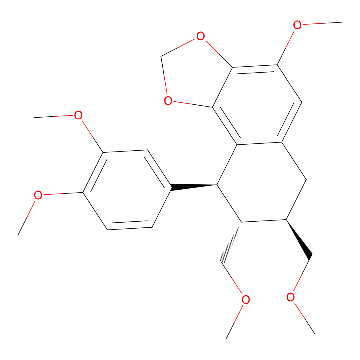 Hypophyllanthin molecular structure, CAS 33676-00-5