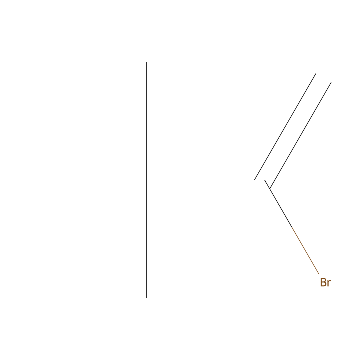 2-Bromo-3,3-dimethylbut-1-ene molecular structure, CAS 33693-77-5