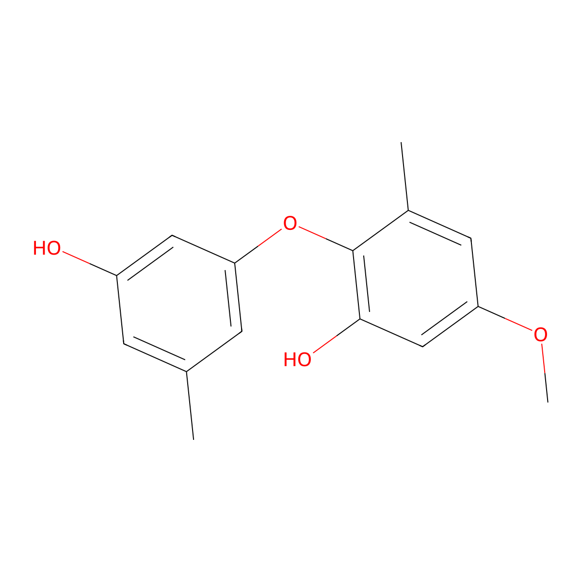 Cyperin molecular structure, CAS 33716-82-4