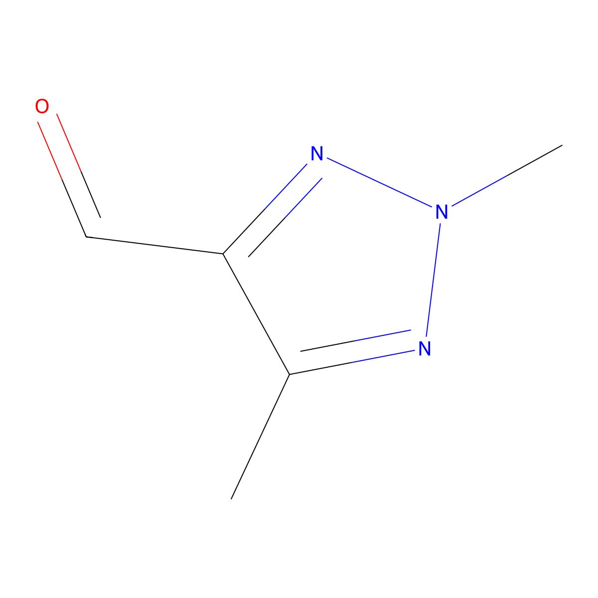 2,5-dimethyl-2H-1,2,3-triazole-4-carbaldehyde molecular structure, CAS 337310-88-0