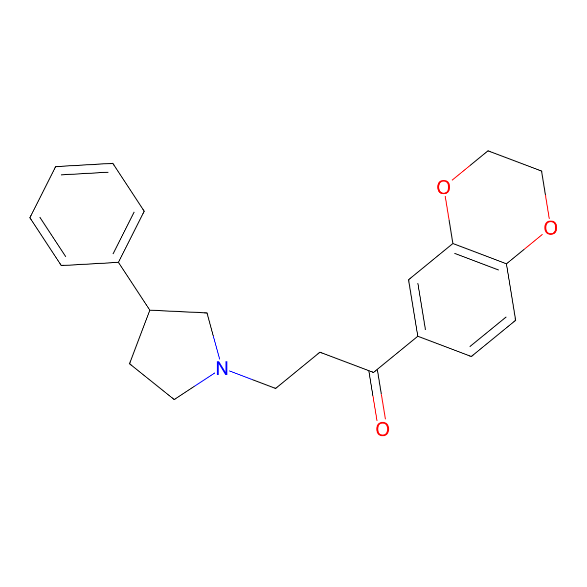 Proroxan molecular structure, CAS 33743-96-3