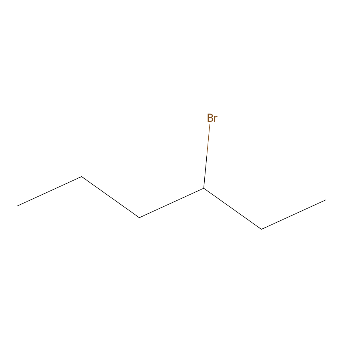 3-Bromohexane molecular structure, CAS 3377-87-5