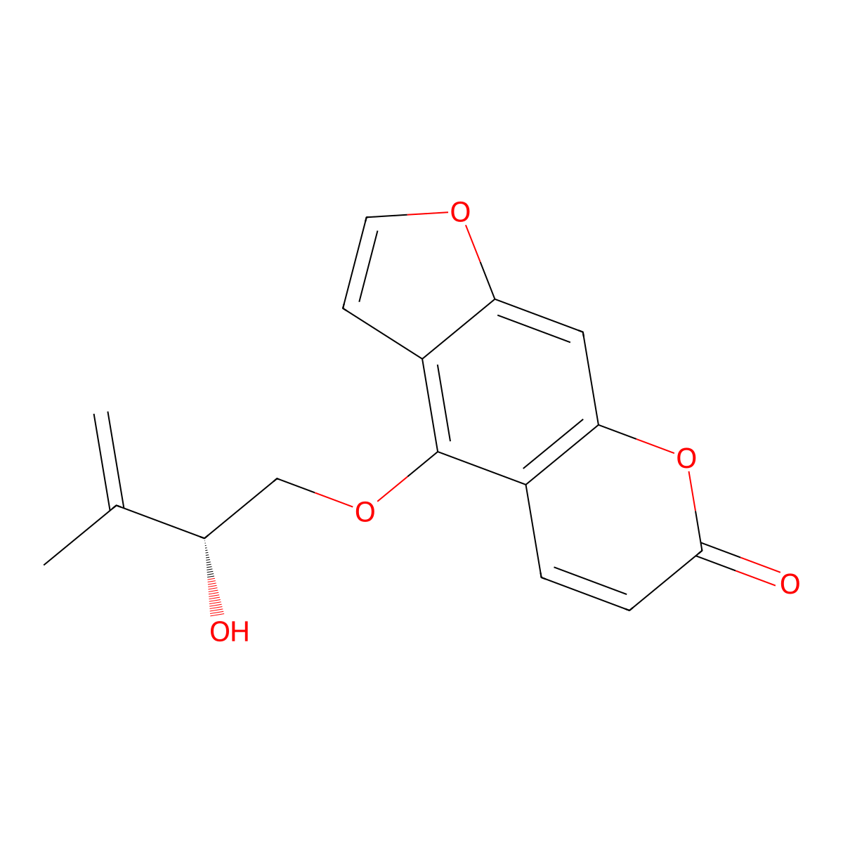 Pangelin molecular structure, CAS 33783-80-1