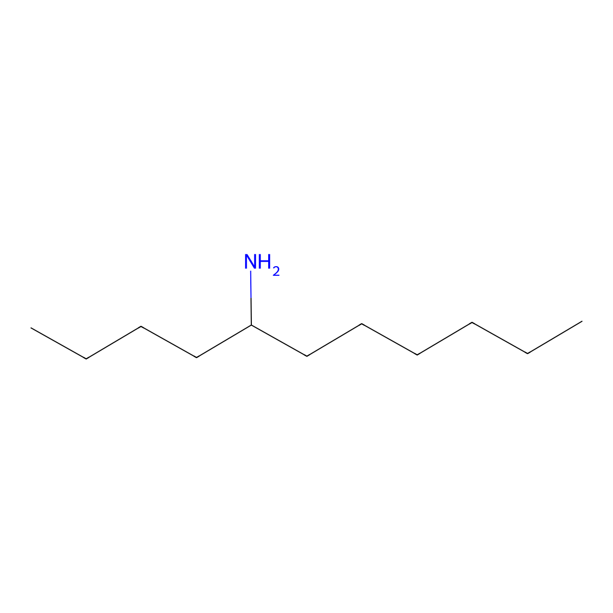 Undecan-5-amine molecular structure, CAS 33787-99-4