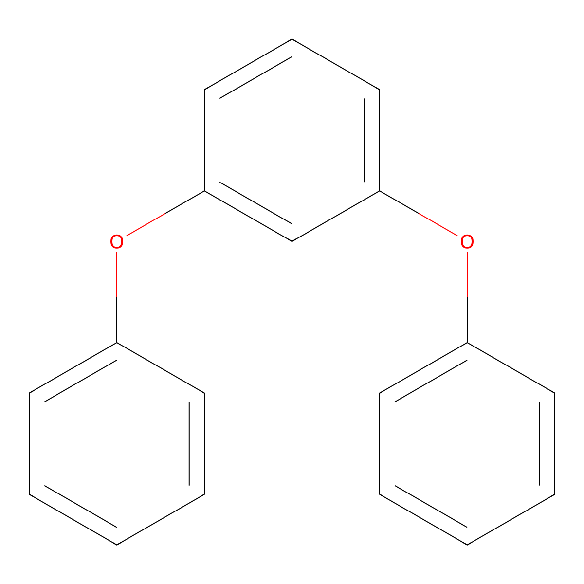 1,3-Diphenoxybenzene molecular structure, CAS 3379-38-2