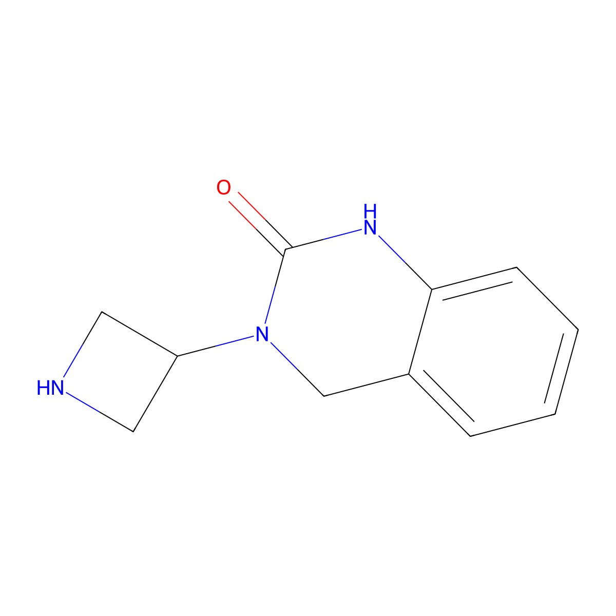 3-(Azetidin-3-yl)-1,2,3,4-tetrahydroquinazolin-2-one molecular structure, CAS 337910-03-9