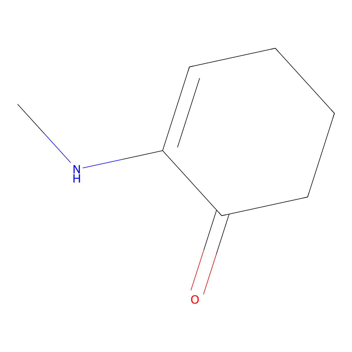 2-(Methylamino)cyclohex-2-en-1-one molecular structure, CAS 33794-83-1