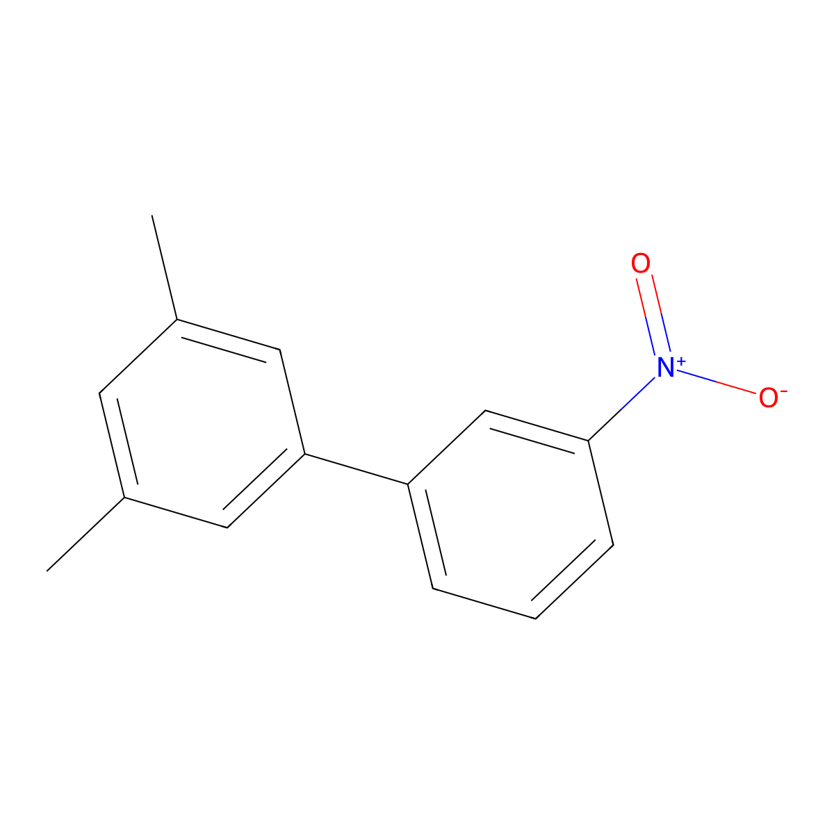 1,3-Dimethyl-5-(3-nitrophenyl)benzene molecular structure, CAS 337973-04-3