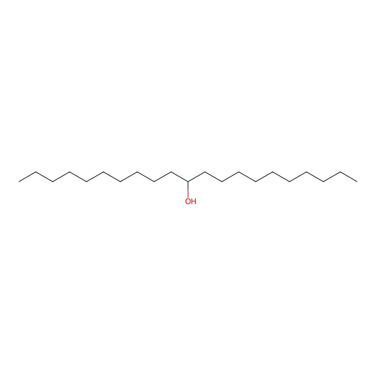Henicosan-11-ol molecular structure, CAS 3381-26-8