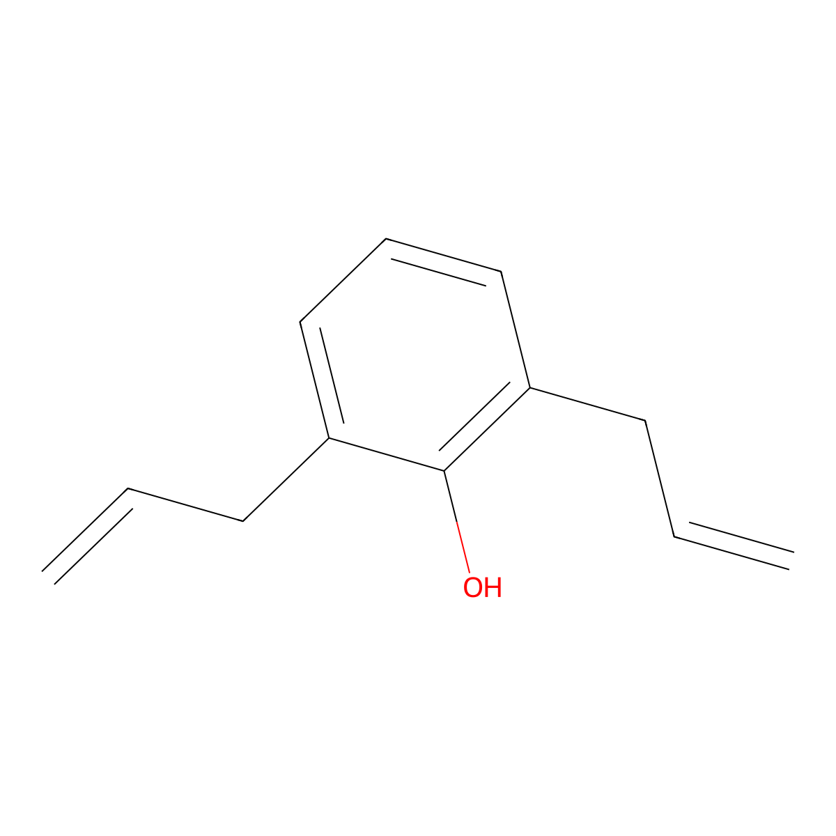 2,6-Diallylphenol molecular structure, CAS 3382-99-8