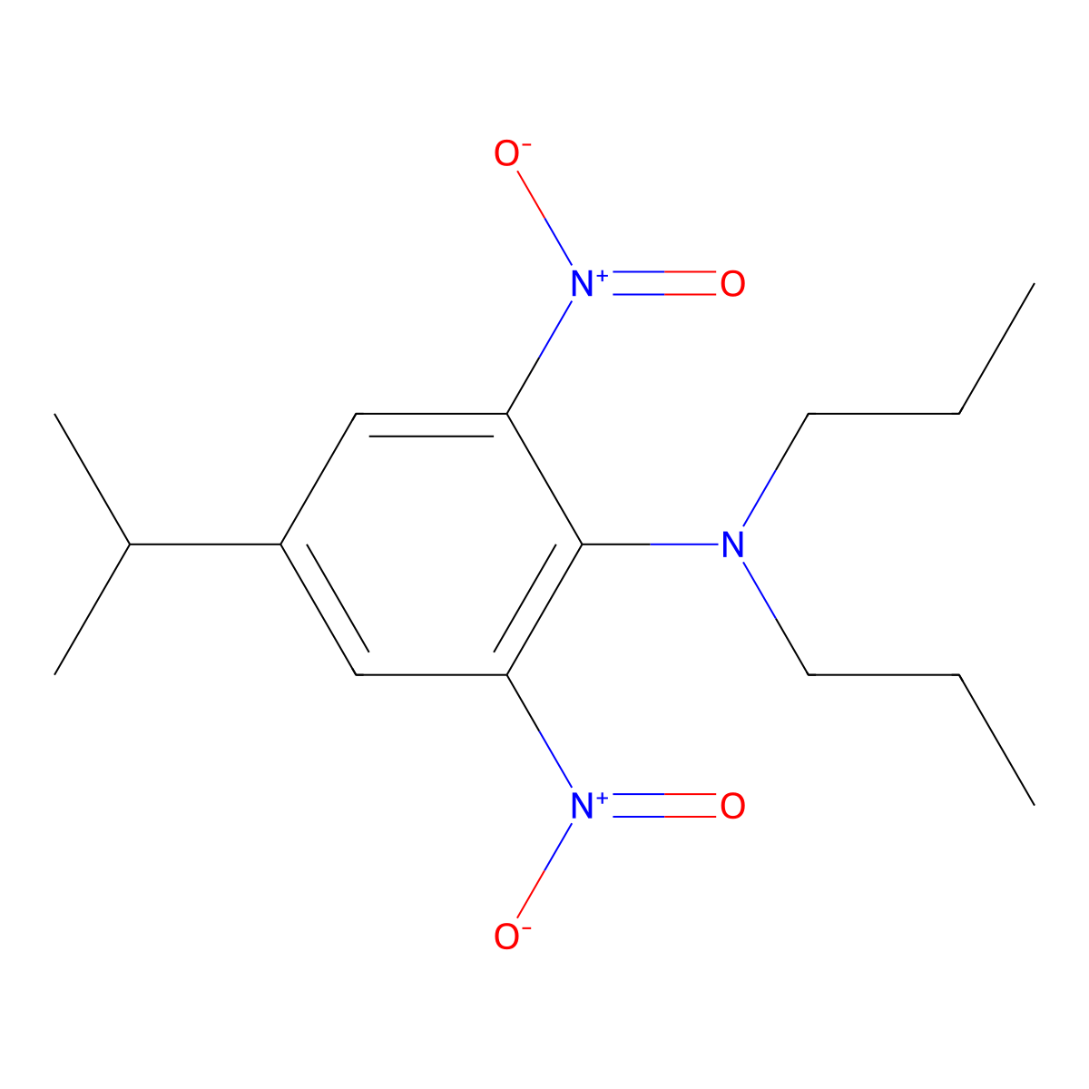 Isopropalin molecular structure, CAS 33820-53-0