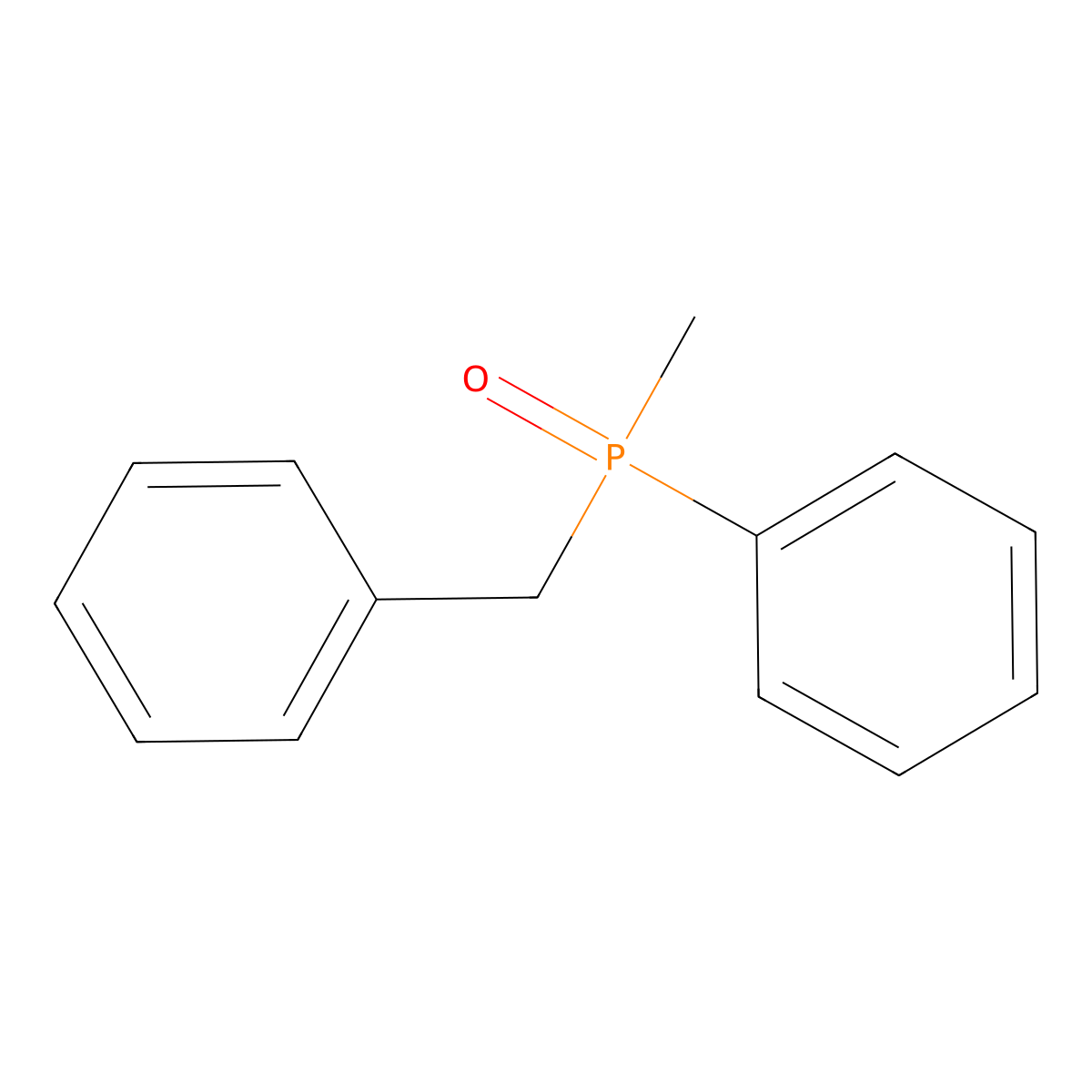 (Benzyl-methylphosphoryl)benzene molecular structure, CAS 33838-34-5