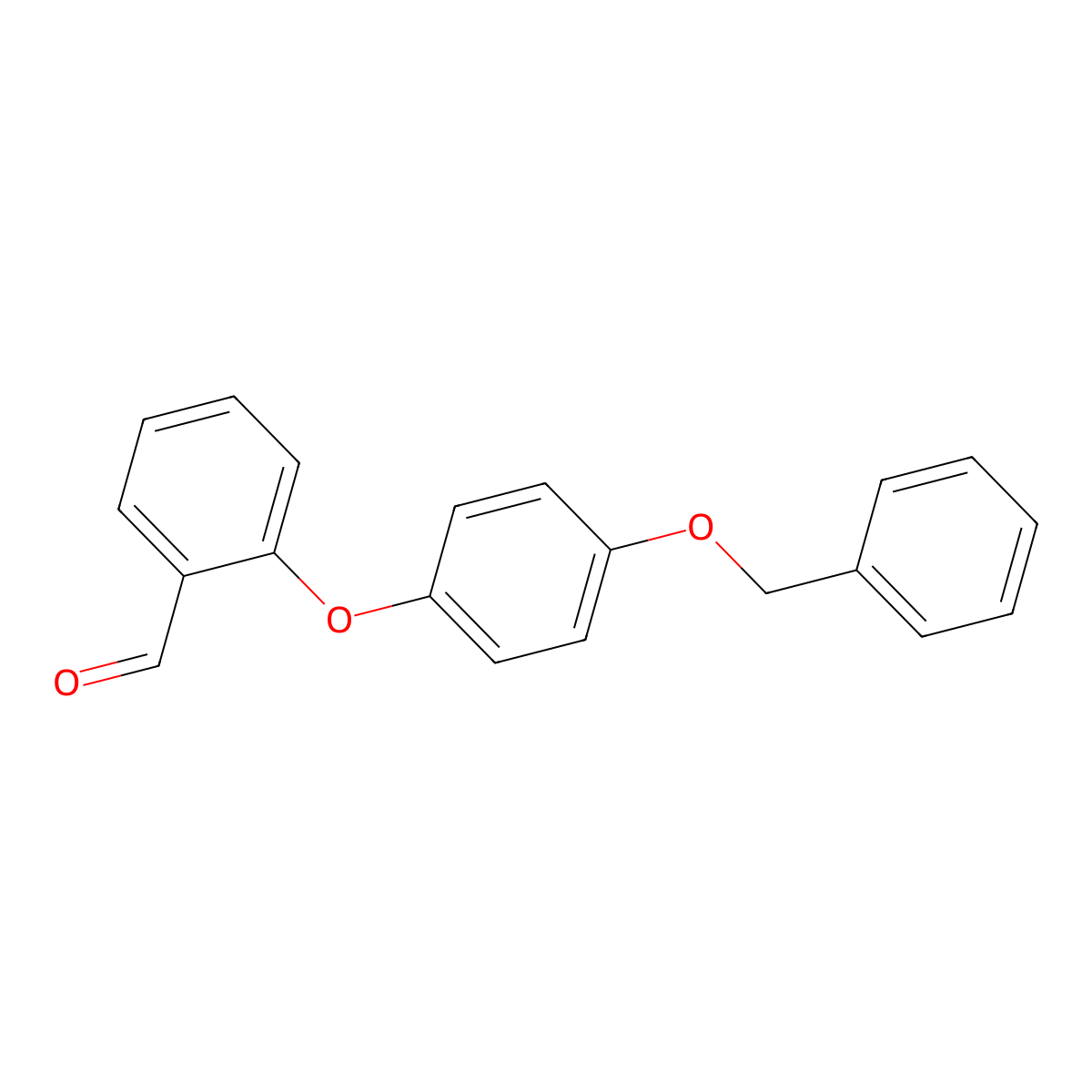2-[4-(Benzyloxy)phenoxy]benzenecarbaldehyde molecular structure, CAS 338393-68-3