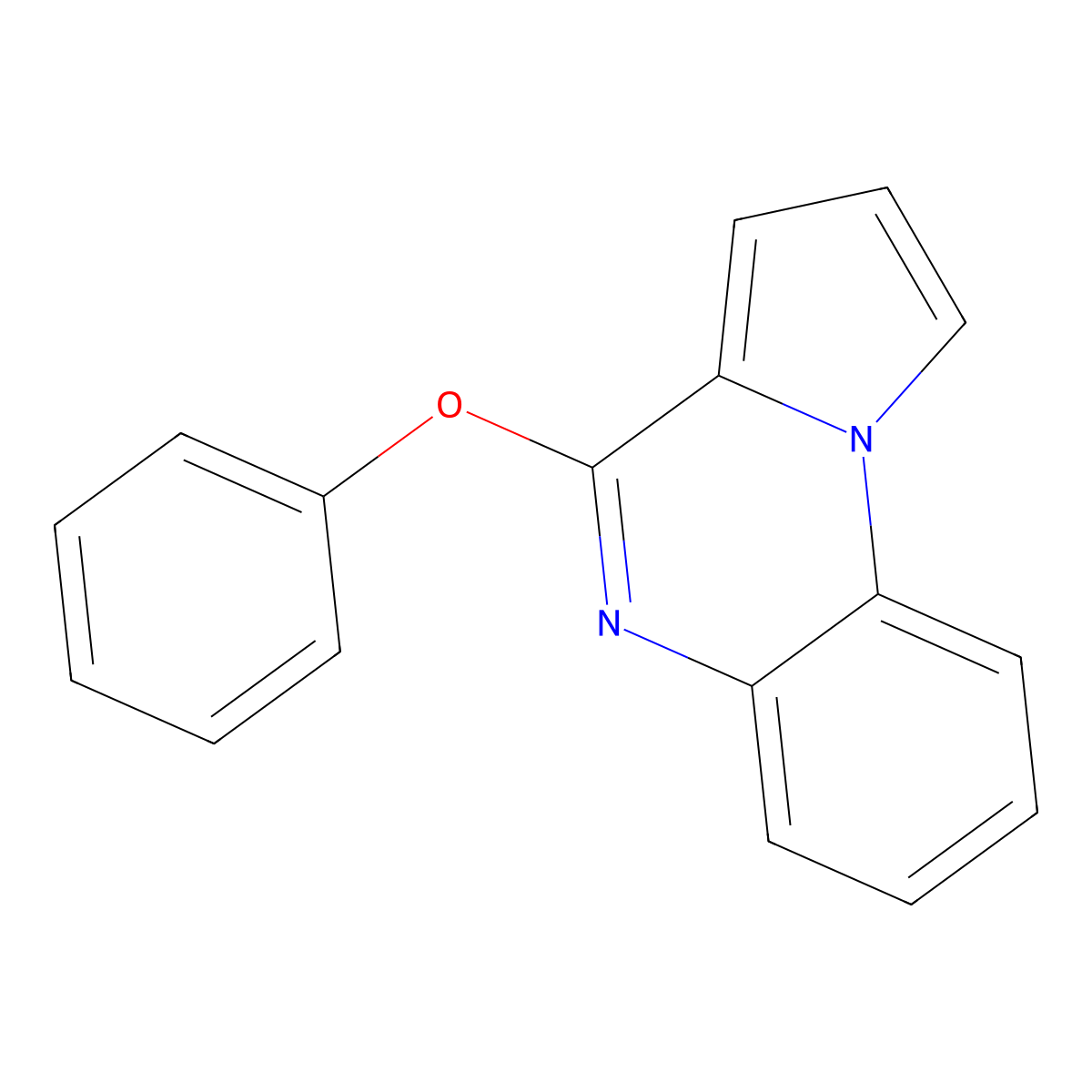 4-Phenoxypyrrolo[1,2-a]quinoxaline molecular structure, CAS 338401-27-7