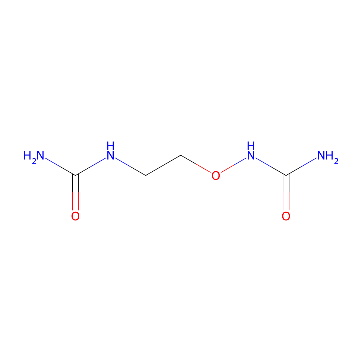 2-(Carbamoylamino)ethoxyurea molecular structure, CAS 338413-87-9