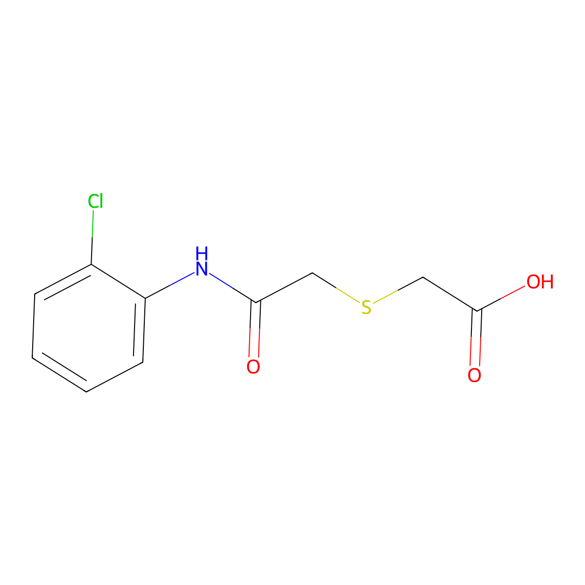 2-{[2-(2-Chloroanilino)-2-oxoethyl]-sulfanyl}acetic acid molecular structure, CAS 338421-17-3