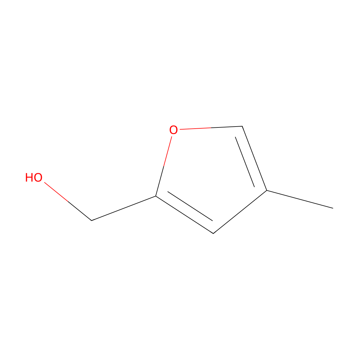 (4-Methylfuran-2-yl)methanol molecular structure, CAS 33845-39-5