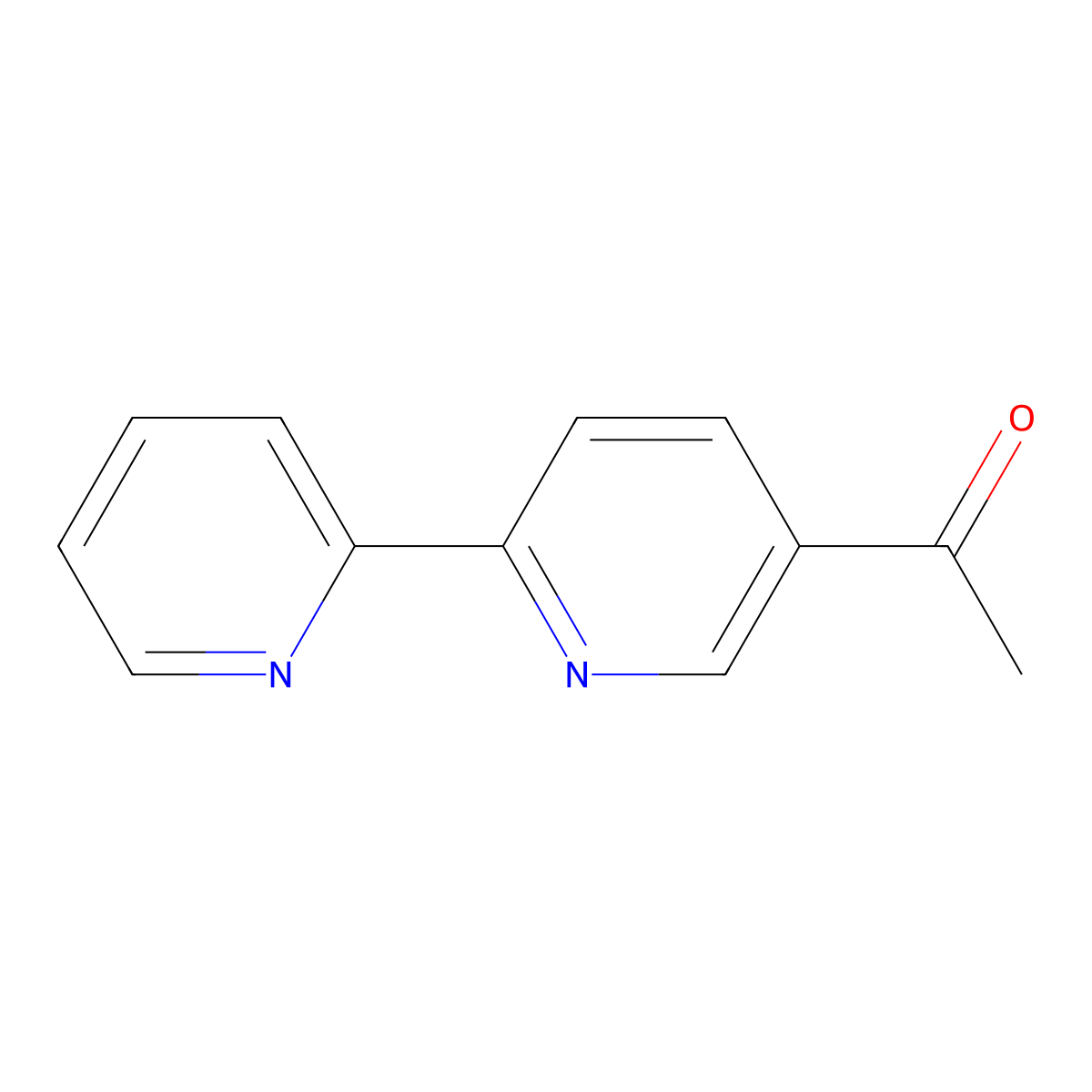 1-[6-(Pyridin-2-yl)pyridin-3-yl]ethan-1-one molecular structure, CAS 338463-40-4