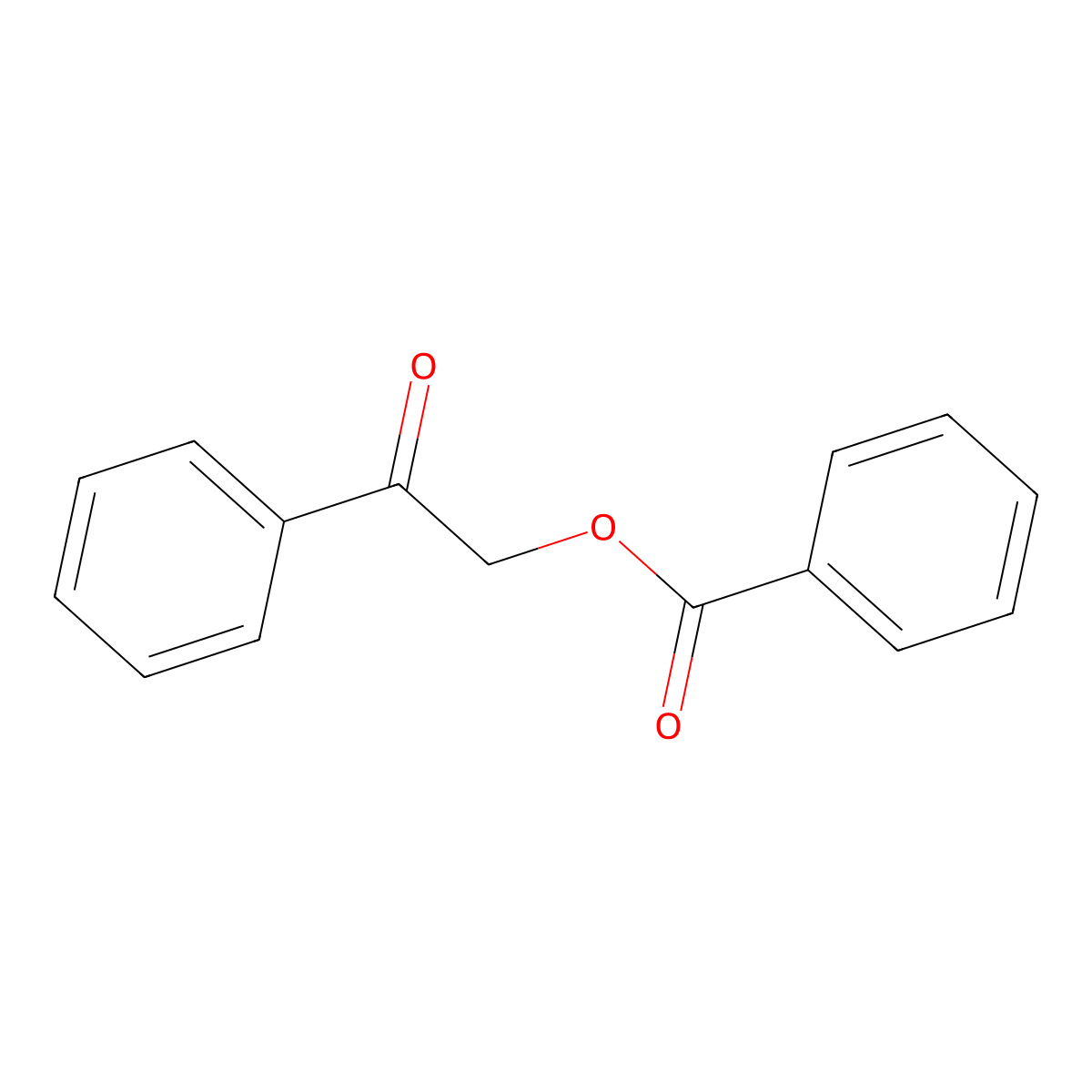 Ethanone, 2-(benzoyloxy)-1-phenyl- molecular structure, CAS 33868-50-7