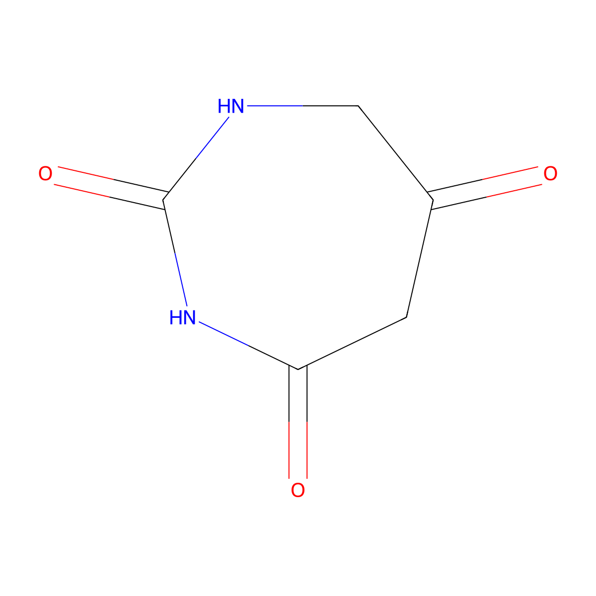 1,3-Diazepane-2,4,6-trione molecular structure, CAS 338756-68-6