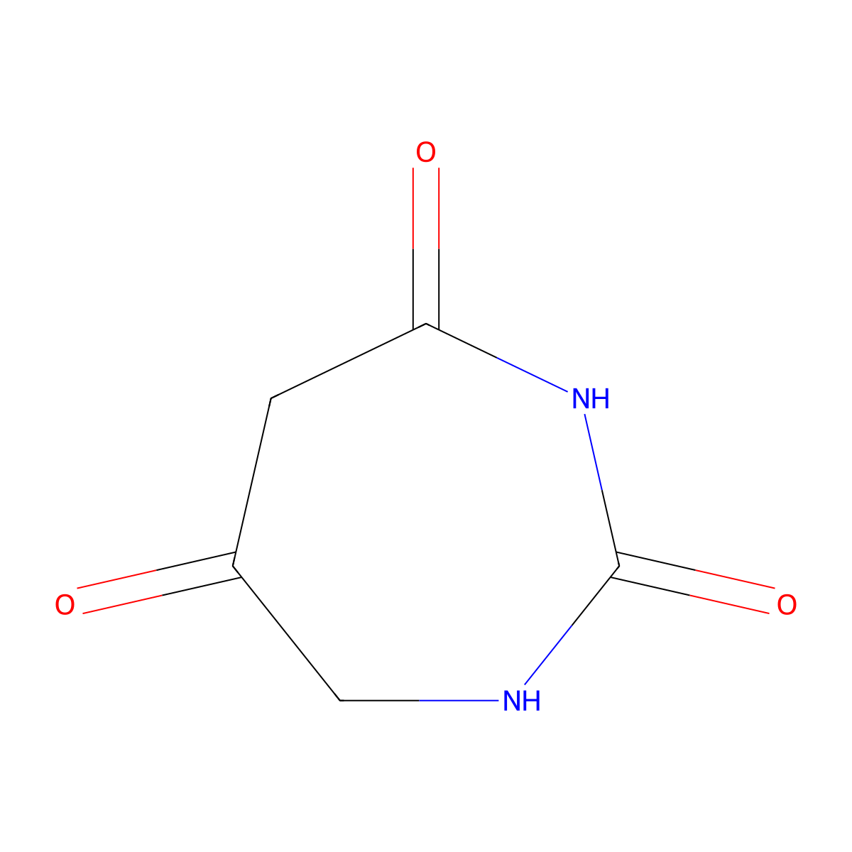 1,3-Diazepane-2,4,6-trione molecular structure, CAS 338756-68-6