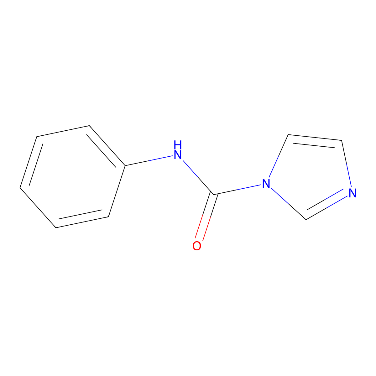 N-Phenyl-1H-imidazole-1-carboxamide molecular structure, CAS 33876-94-7