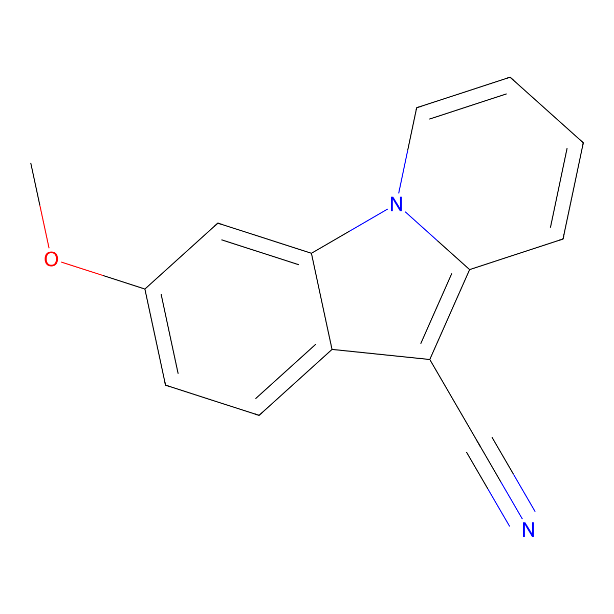 3-Methoxypyrido[1,2-a]indole-10-carbonitrile molecular structure, CAS 338981-81-0