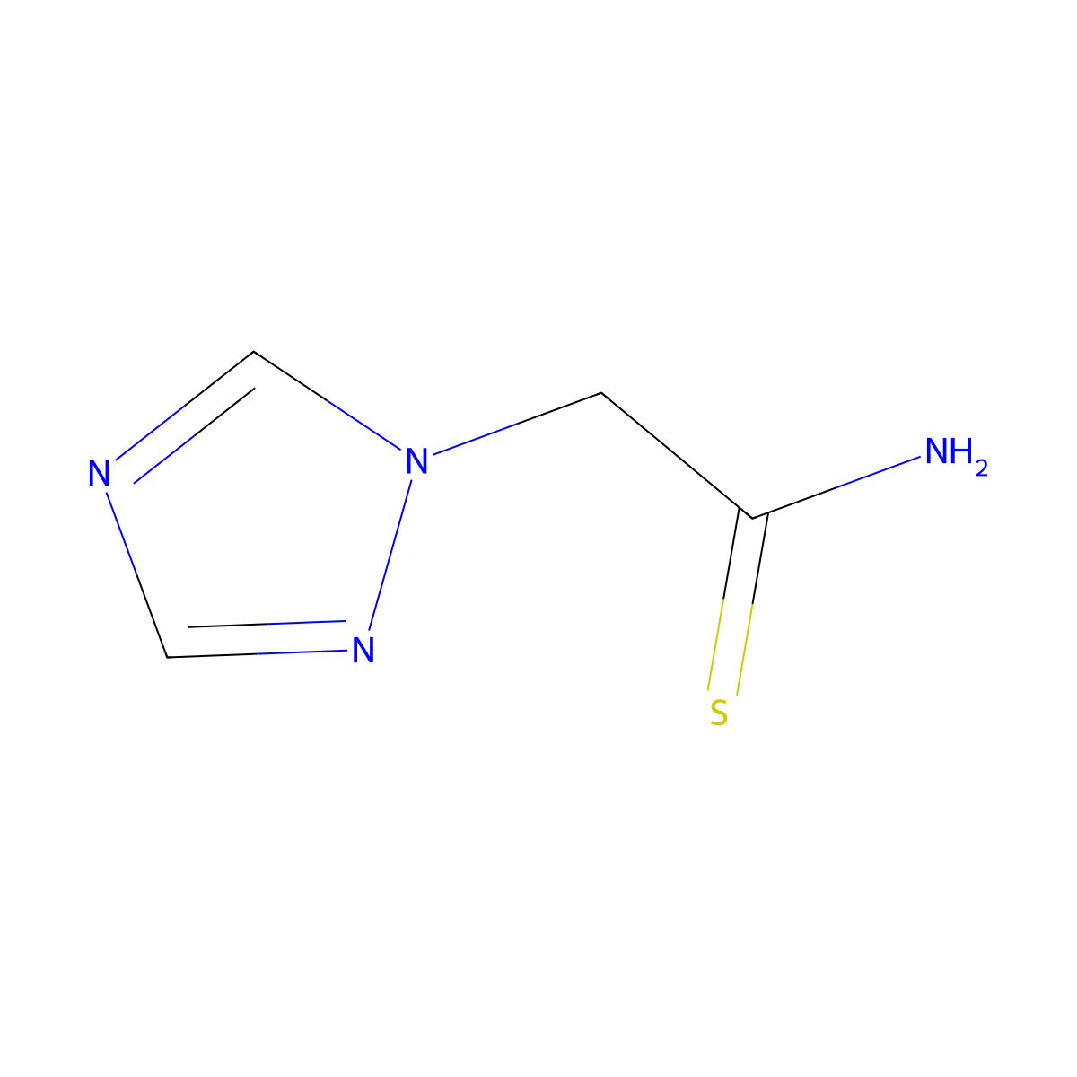 2-(1H-1,2,4-triazol-1-yl)ethanethioamide molecular structure, CAS 339009-39-1