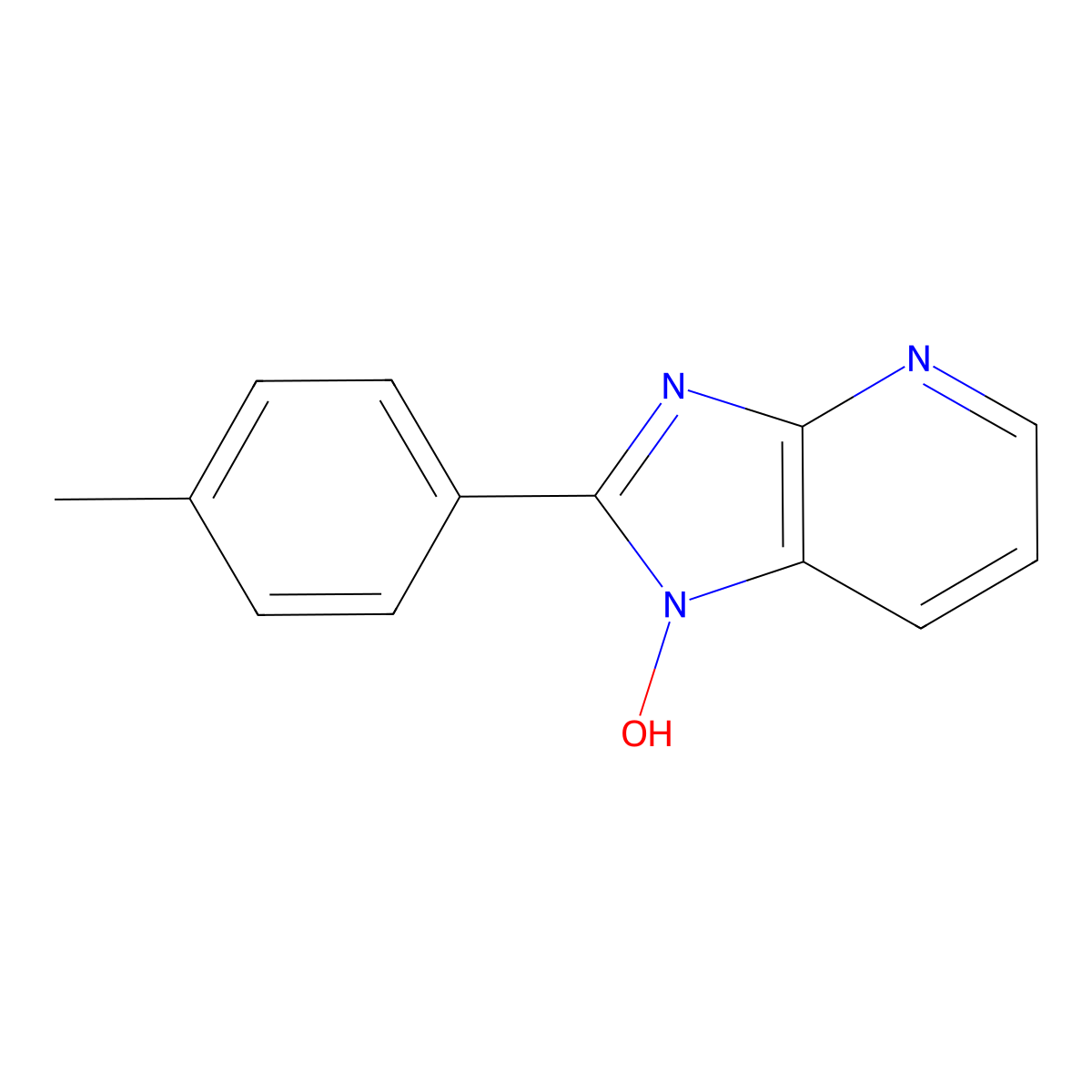 2-(4-methylphenyl)-1H-imidazo[4,5-b]pyridin-1-ol molecular structure, CAS 339009-92-6