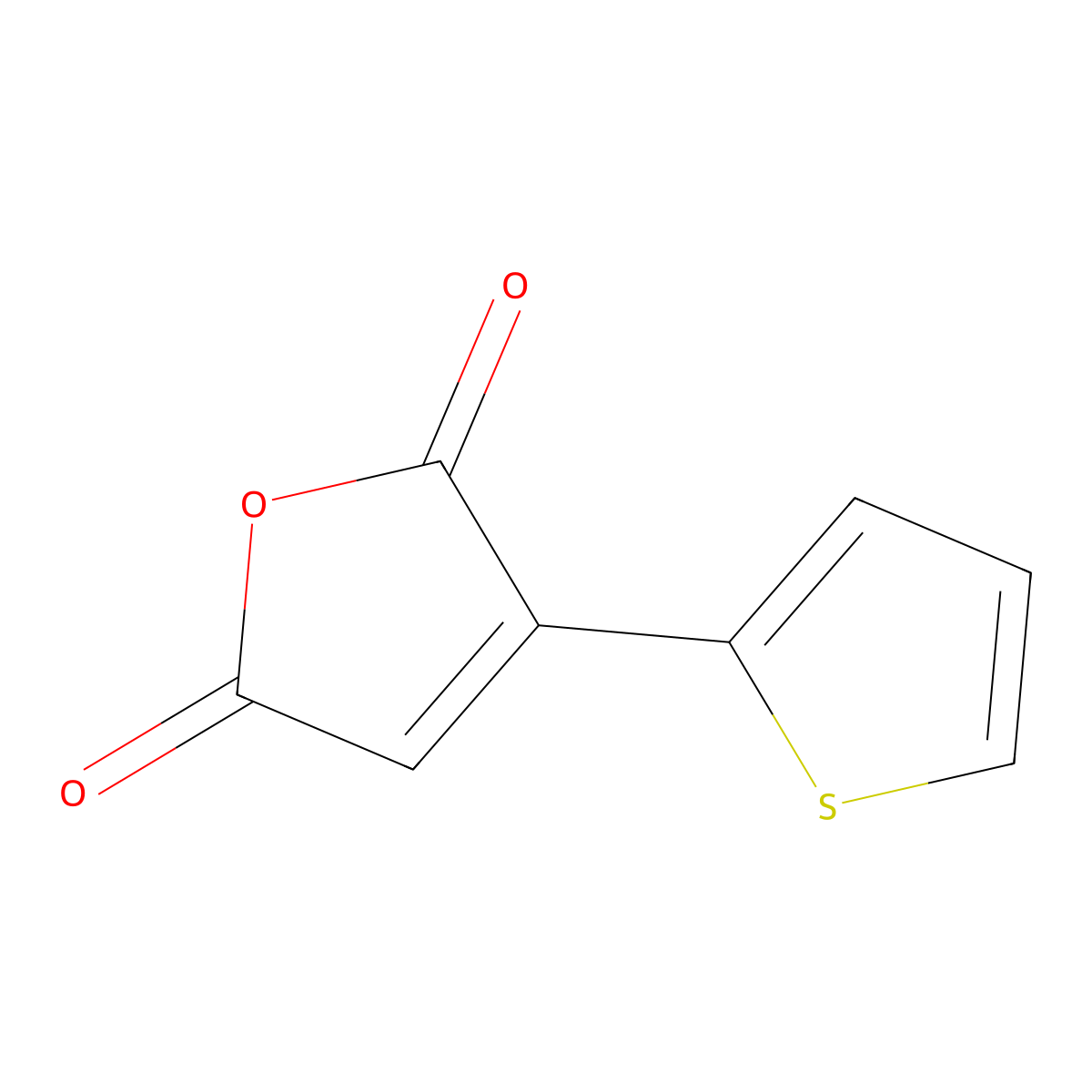 3-(Thiophen-2-yl)furan-2,5-dione molecular structure, CAS 339016-64-7