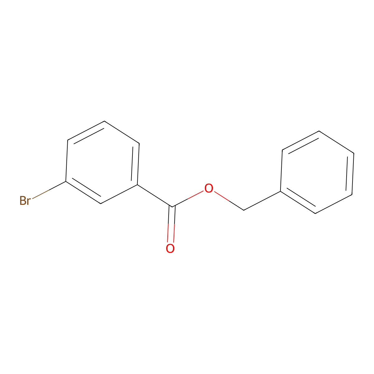Benzyl 3-bromobenzoate molecular structure, CAS 339094-04-1