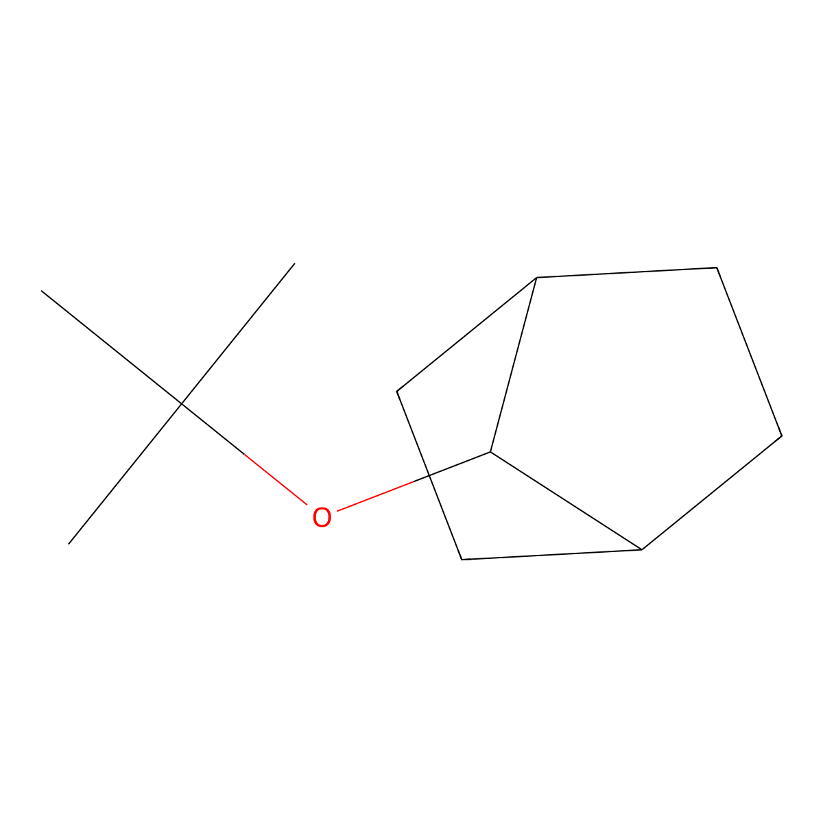 7-Norbornyl t-butyl ether molecular structure, CAS 3391-07-9
