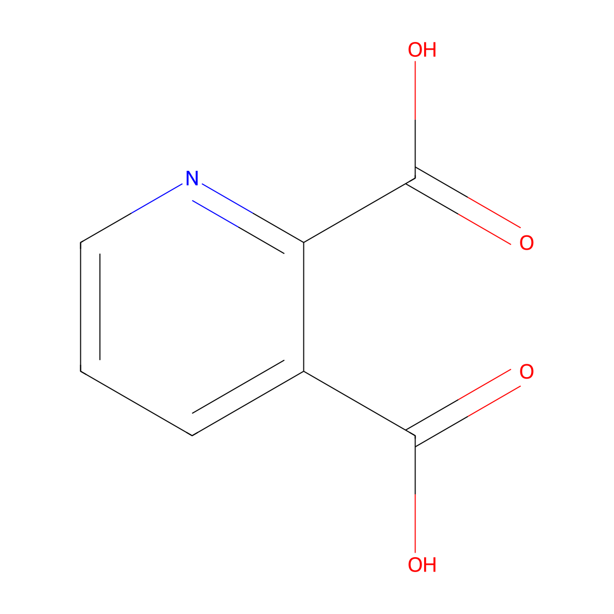 Quinolinic Acid molecular structure, CAS 339155-13-4