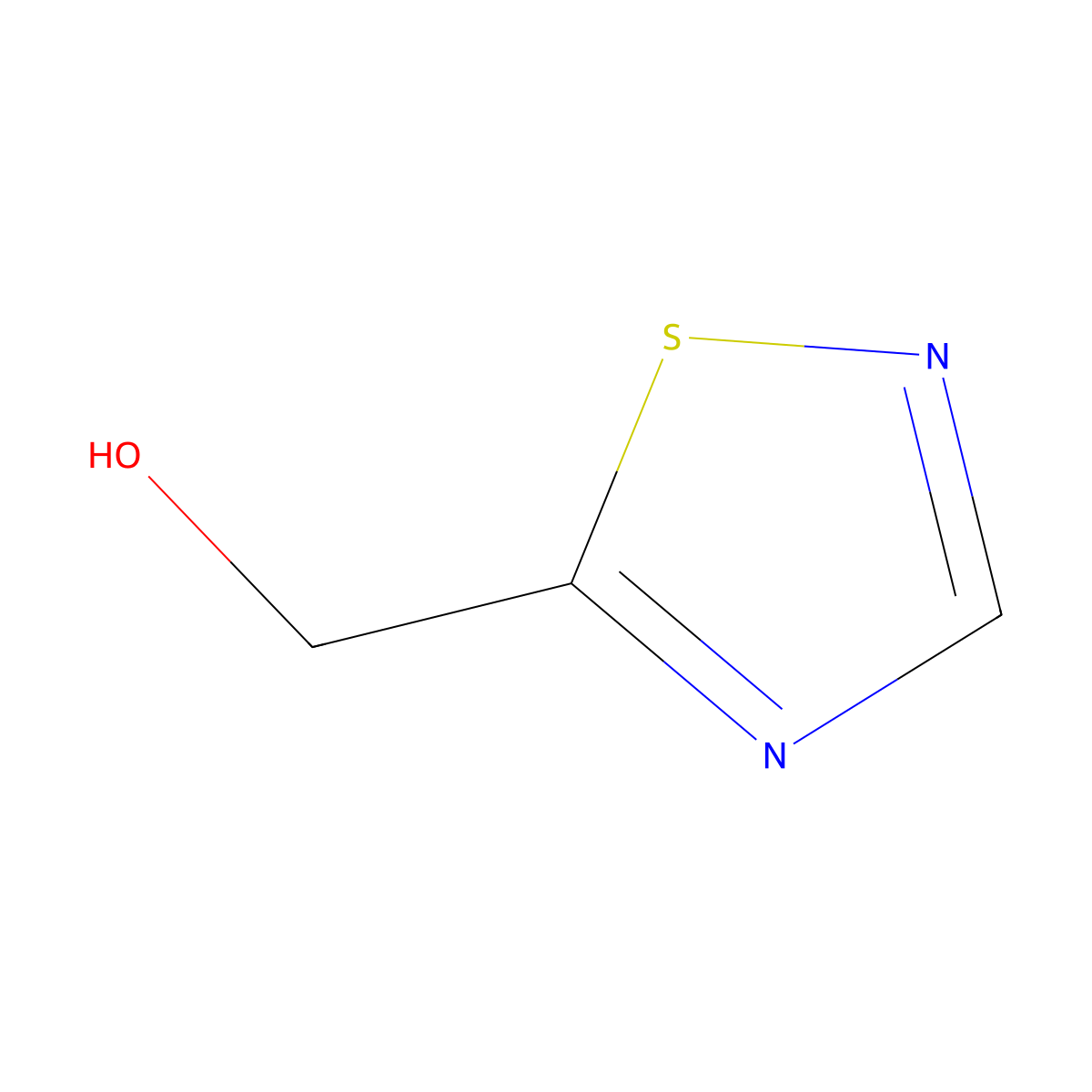 (1,2,4-Thiadiazol-5-yl)methanol molecular structure, CAS 339162-21-9