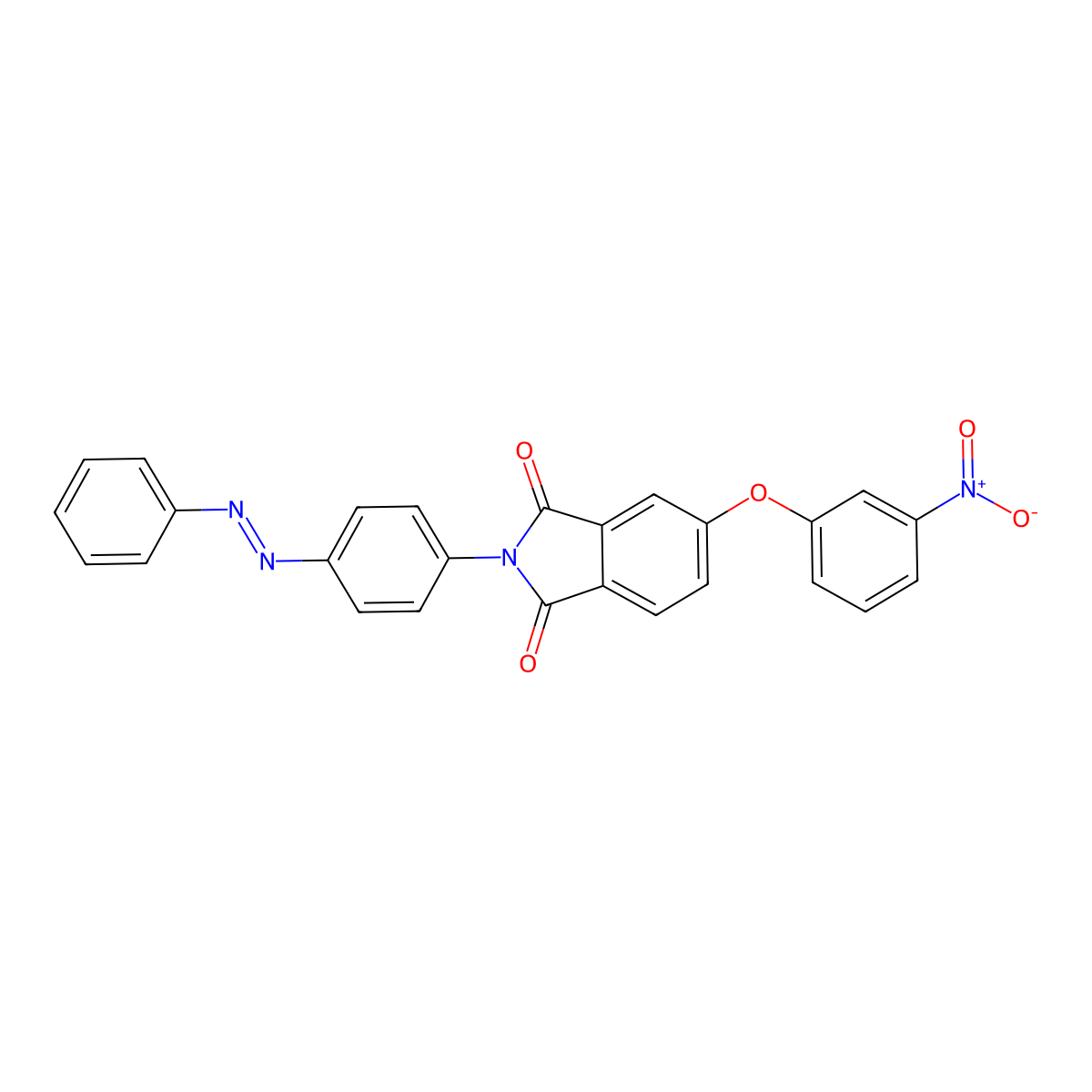 5-(3-nitrophenoxy)-2-{4-[(E)-phenyldiazenyl]phenyl}-1H-isoindole-1,3(2H)-dione molecular structure, CAS 339253-04-2