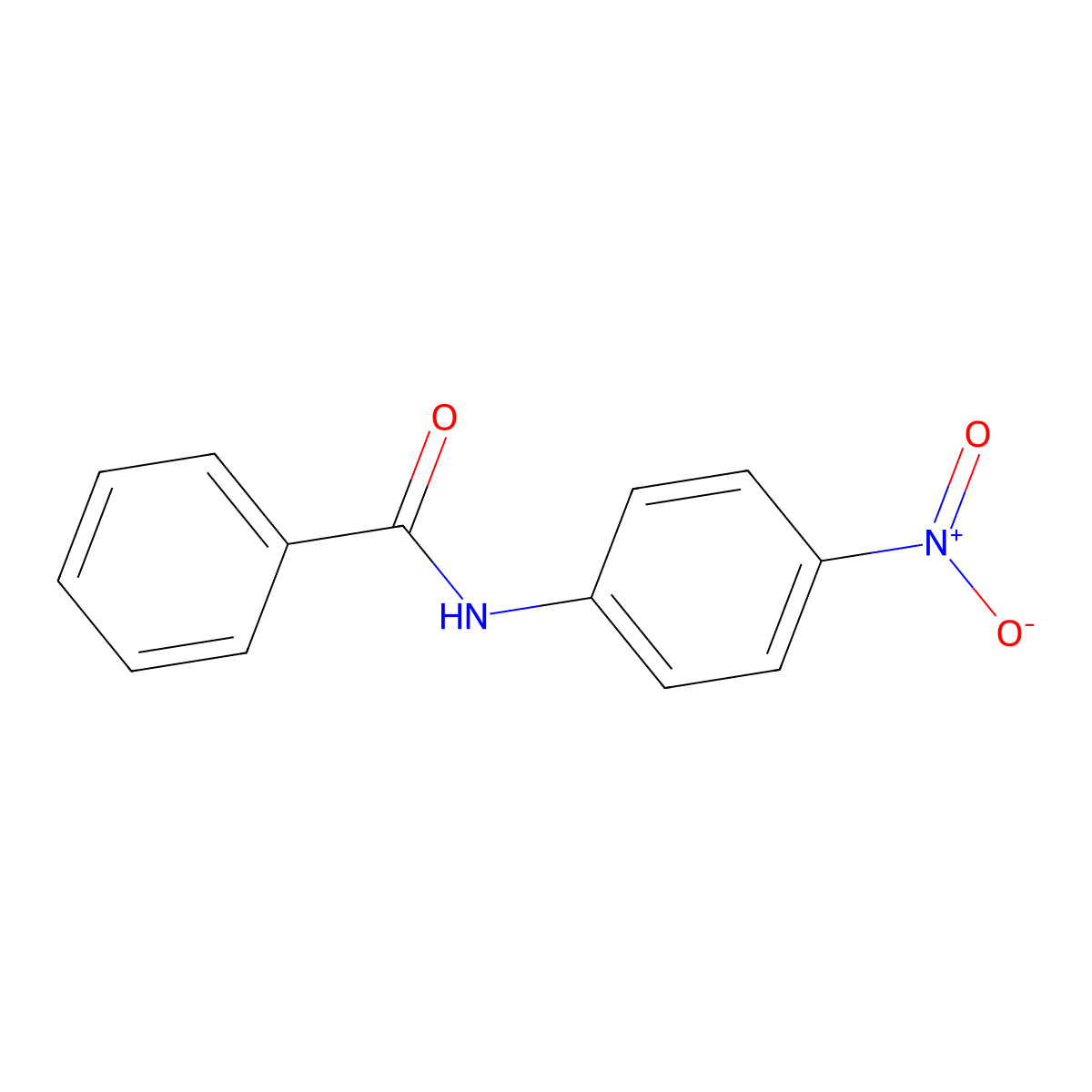 4'-Nitrobenzanilide molecular structure, CAS 3393-96-2