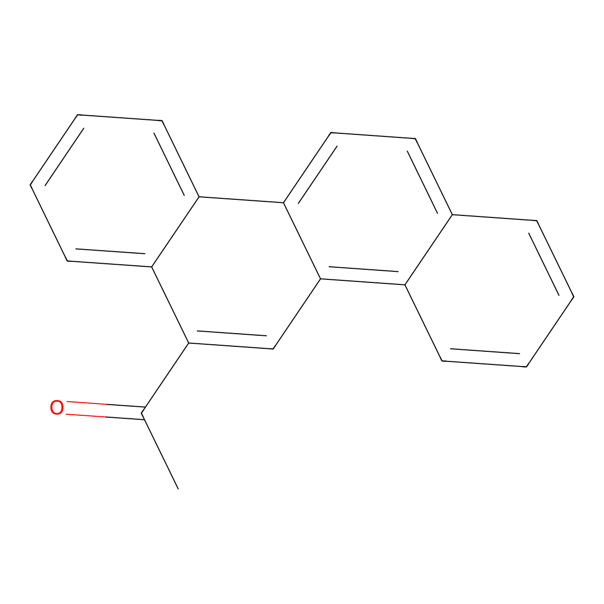 1-Chrysen-6-ylethanone molecular structure, CAS 33942-77-7