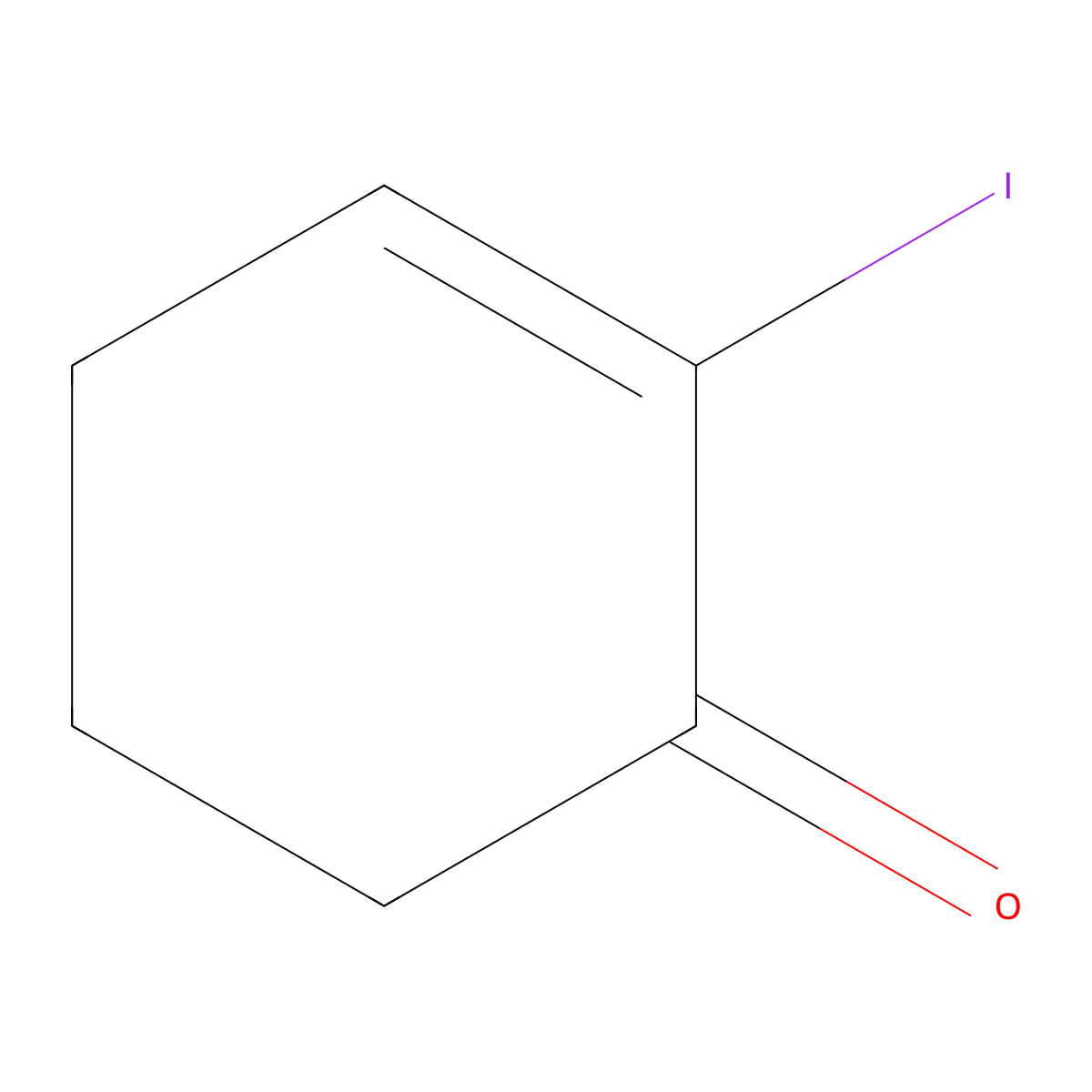 2-Iodo-2-cyclohexen-1-one molecular structure, CAS 33948-36-6
