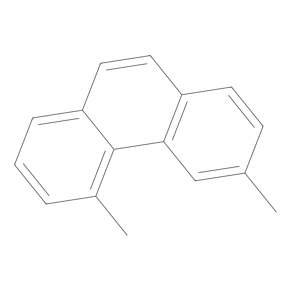 3,5-Dimethylphenanthrene molecular structure, CAS 33954-06-2
