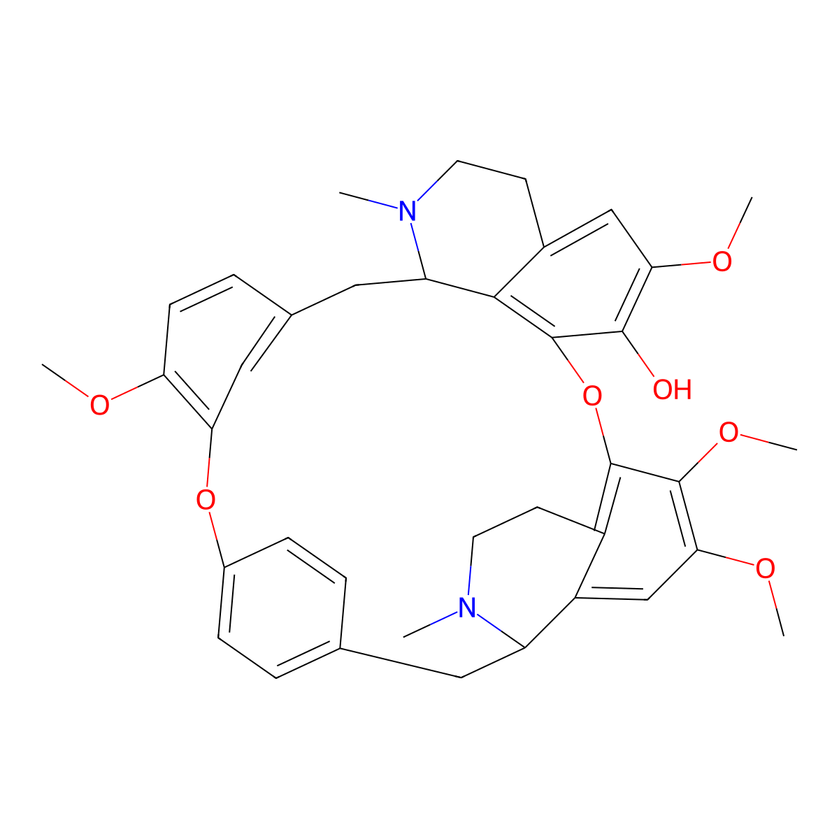 Thalrugosidine molecular structure, CAS 33954-34-6