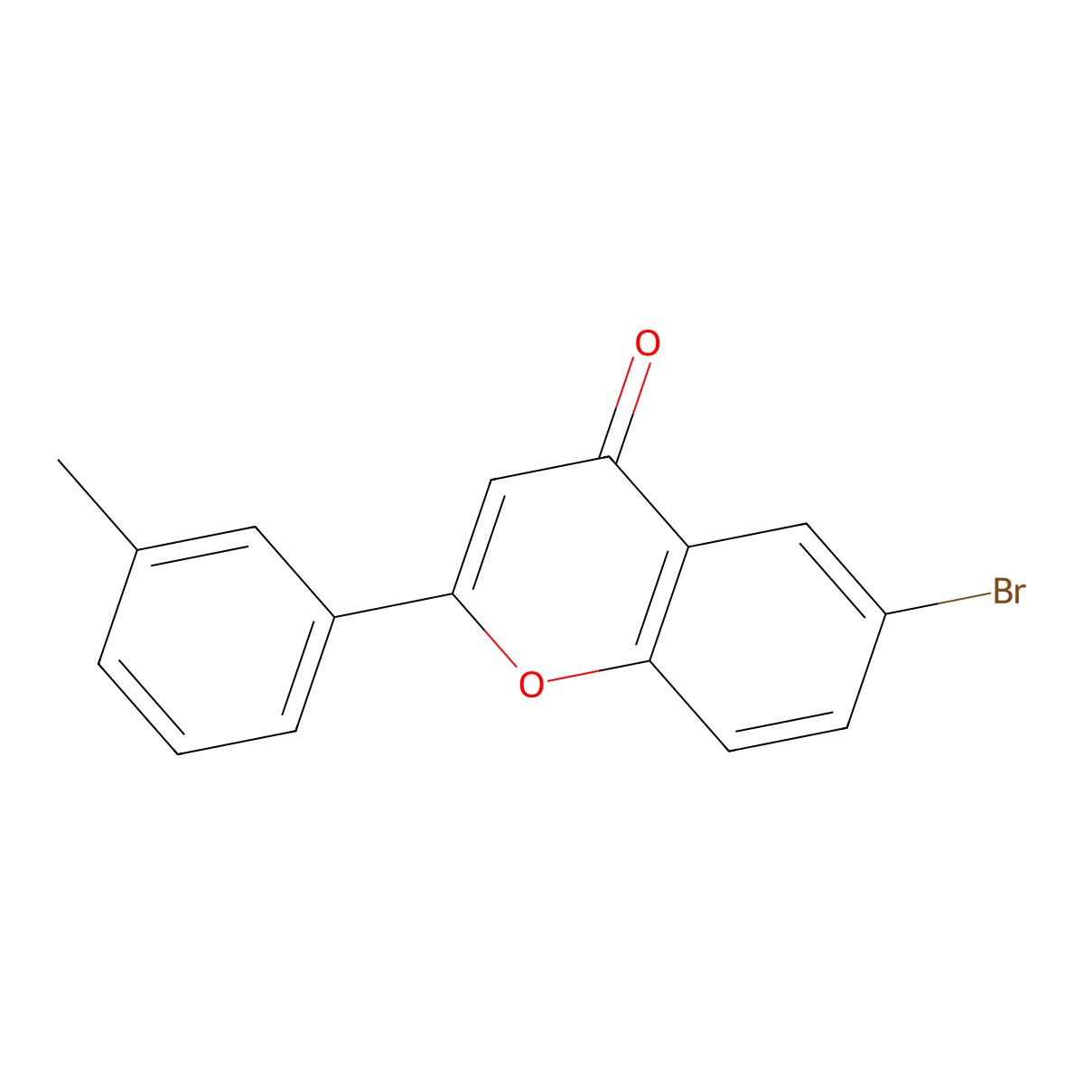6-Bromo-3'-methylflavone molecular structure, CAS 339588-78-2