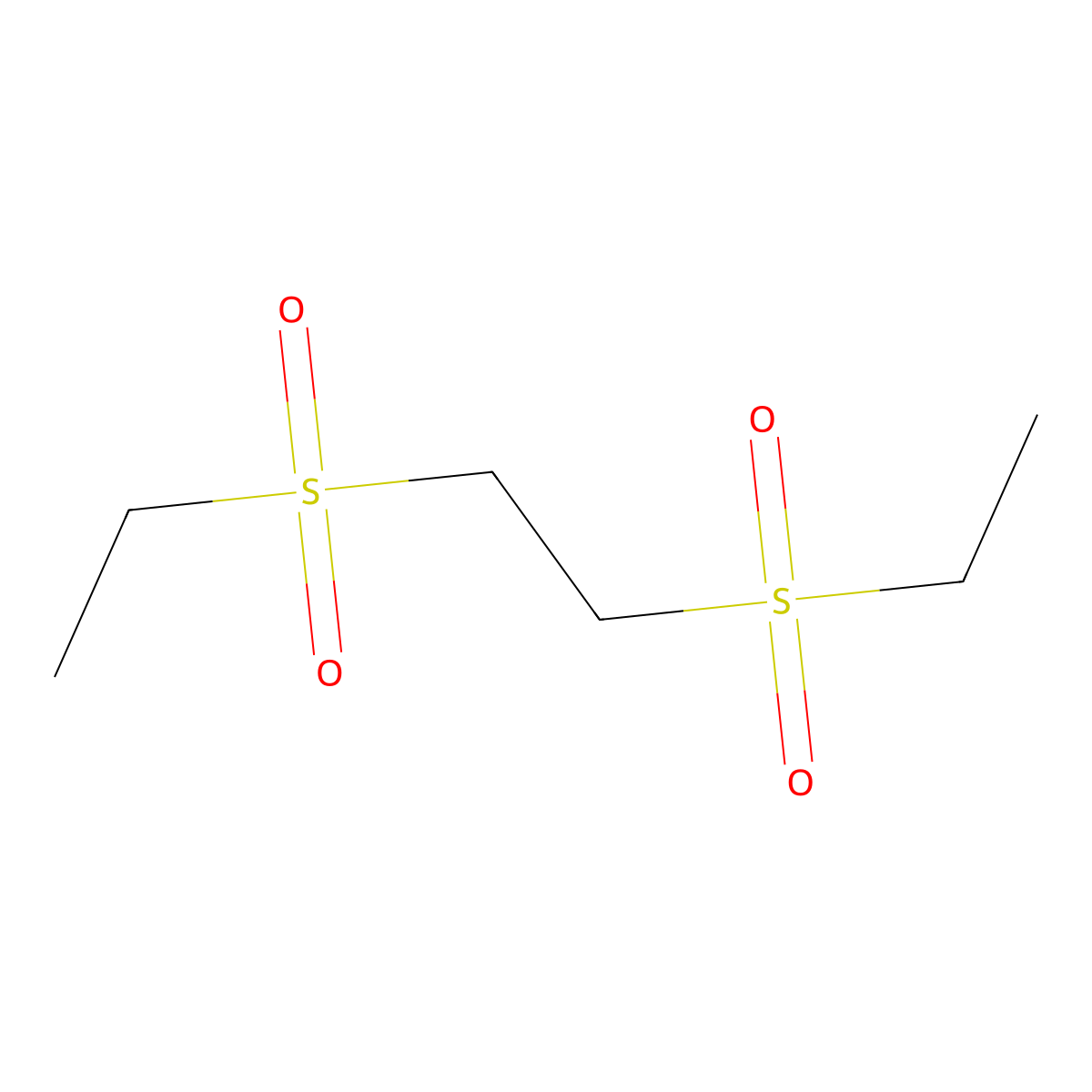 1,2-Bis(ethylsulfonyl)ethane molecular structure, CAS 33976-39-5