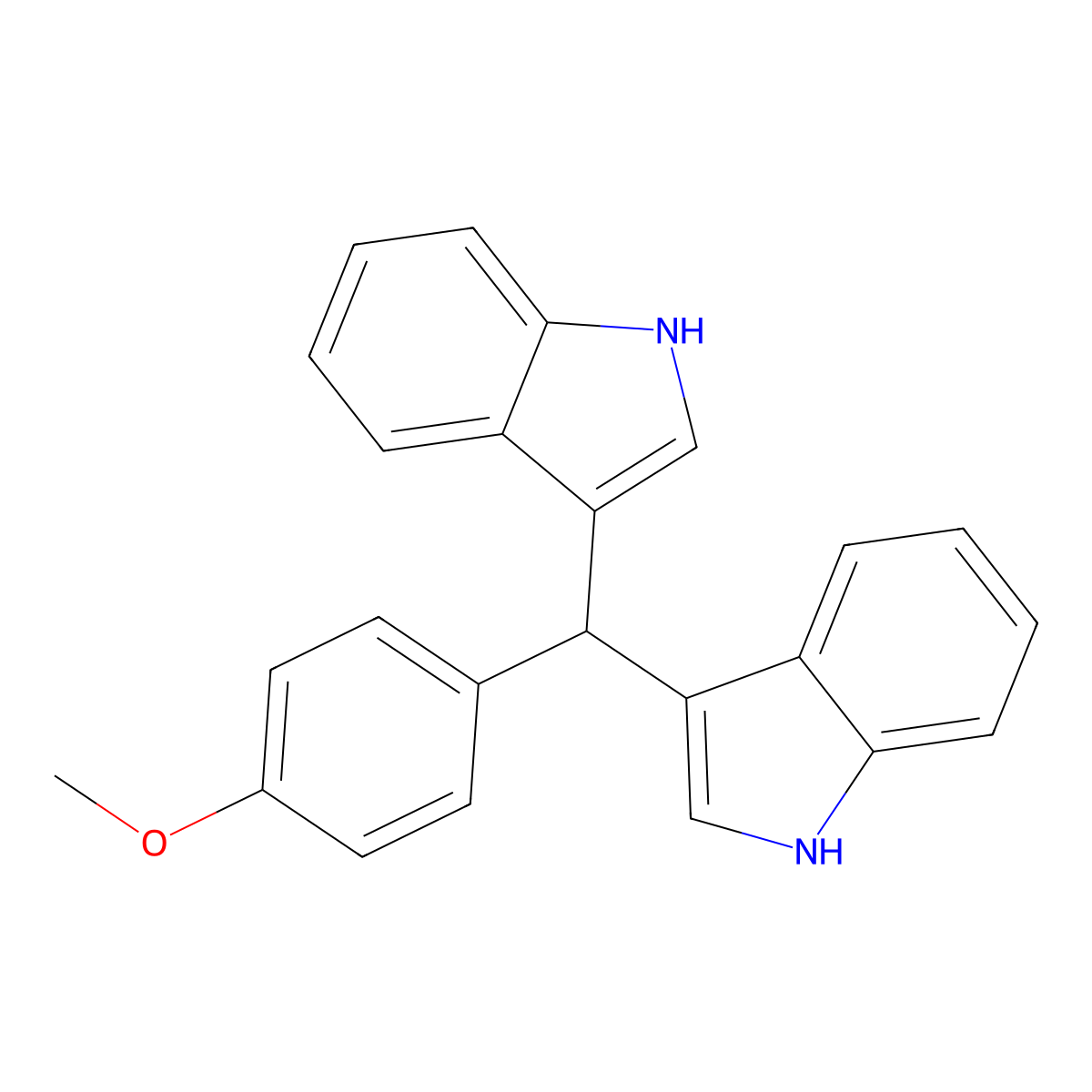 DIM-C-pPhOCH3 molecular structure, CAS 33985-68-1